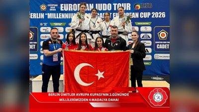 Türkiye Judo Federasyonu'ndan Berlin'de Büyük Başarı: Ümitler Avrupa Kupası'nda 8 Madalya!