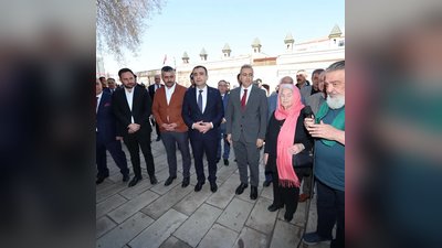 Başkan Savaş Kalaycı Mevlana Anısına Sevgi ve Barış Yürüyüşüne katıldı