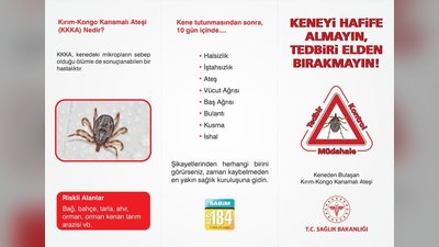 Karaman İl Sağlık Müdürü Yurdakul'dan Kene Tutunmasına Karşı Acil Uyarı