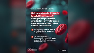 Talasemi Hastalığı Hakkında Önemli Bilgilendirme: Kamu Hastaneleri Genel Müdürlüğü'nden Açıklama