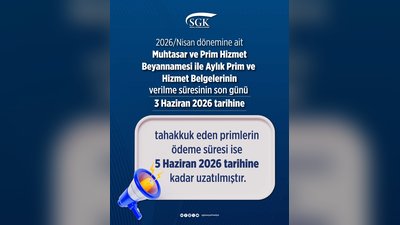 SGK'dan Mükelleflere Müjde: Beyanname ve Prim Ödeme Süreleri Uzatıldı
