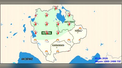 Karaman'da 5 Günlük Hava Durumu: Sıcaklıklar Artıyor, Sağanak Yağış Geliyor