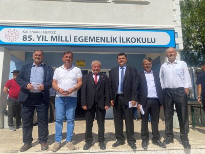 Karaman'da İbrahim Hakkı Konyalı Mahallesi'nde Muhtarlık Seçimi Yapıldı