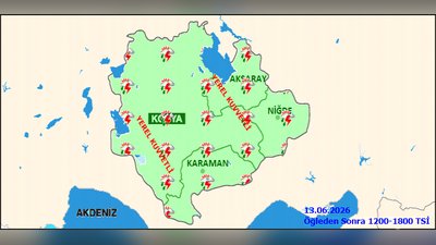 MGM Karaman'dan Kuvvetli Yağış Uyarısı: Sel, Dolu ve Hortum Riski!
