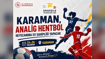 Karaman, ANALİG Hentbol Müsabakalarına Ev Sahipliği Yapacak