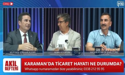 KTSO Başkanı Alkan, Karaman Ekonomisini ve Turizm Potansiyelini H10 TV'de Değerlendirdi