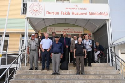 Karaman'da Dursun Fakih Huzurevi Sakinlerine Anlamlı Babalar Günü Kutlaması