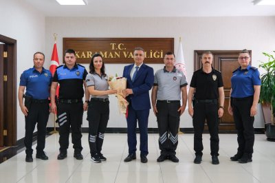 Karaman Valisi Çiçek, Özel Güvenlik Görevlileri Haftası'nı Kutladı