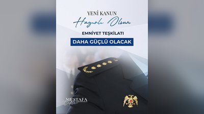 İçişleri Bakanı Çiftçi: Emniyet Teşkilatı Kanunu Kanunlaştı