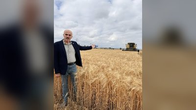 Mehmet Bayram: Hububat Hasadı Karaman ve Konya Ovası'nda Hızlandı