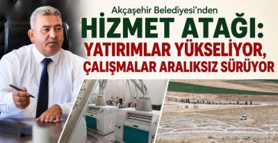 Akçaşehir'de Yatırım ve Hizmet Atağı: Kasaba Konağı ve Mesire Alanı Öne Çıkıyor