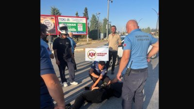 Karaman'da Sanayi Kavşağı'nda Trafik Kazası: Motosiklet Sürücüsü Yaralandı