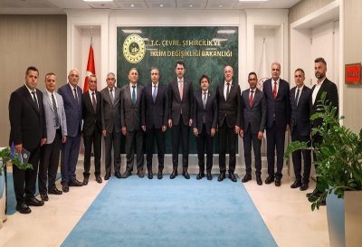 Karaman Heyeti, Bakan Kurum'a İlin İhtiyaç ve Projelerini Sundu