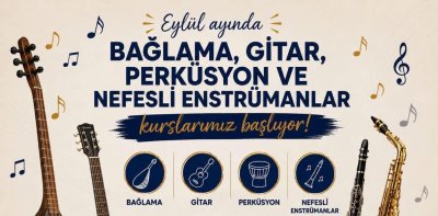 Karaman Kent Konseyi'nden Ücretsiz Müzik Kursları İçin Kayıtlar Başladı