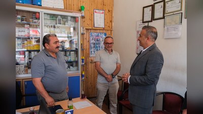 Karaman Valisi Çiçek'ten Esnaf Ziyareti: 'Devlet Her Zaman Yanınızda'