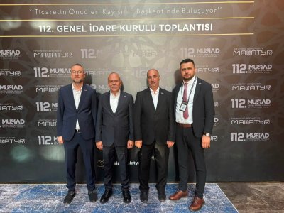 MÜSİAD Karaman, Bakan Işıkhan'ın Katıldığı 112. Genel İdare Kurulu'nda Yer Aldı