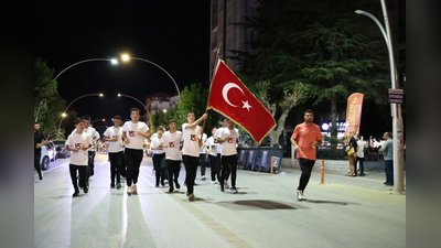 Karaman'da 15 Temmuz Sancak Koşusu Coşkuyla Tamamlandı