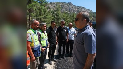 Karaman'da 16 Kilometrelik Grup Yolunun 10 Kilometresi Asfaltlandı