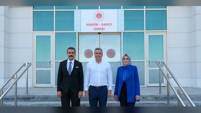Karaman Valisi Çiçek'ten Yeni Adalet Komisyonu Başkanı Mısırcı'ya Hayırlı Olsun Ziyareti