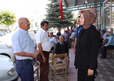 Ayrancı Kaymakamı Nihal Özer Esnafların Nabzını Tuttu