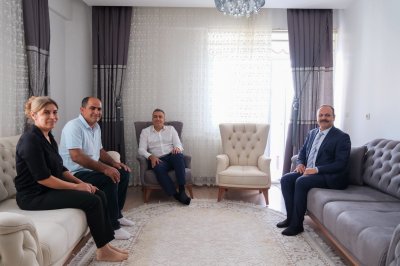 Karaman Valisi Çiçek'ten Gazi Übeyid Çilek'e Anlamlı Ziyaret