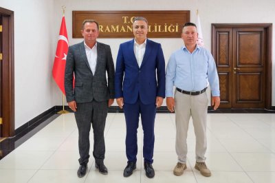 Mesudiye Köyü'nün Sulama Sorunları Karaman Valiliği'nde Masaya Yatırıldı