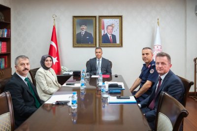 Karaman Heyeti, Bakanların Başkanlığındaki Spor Güvenliği Toplantısına Katıldı
